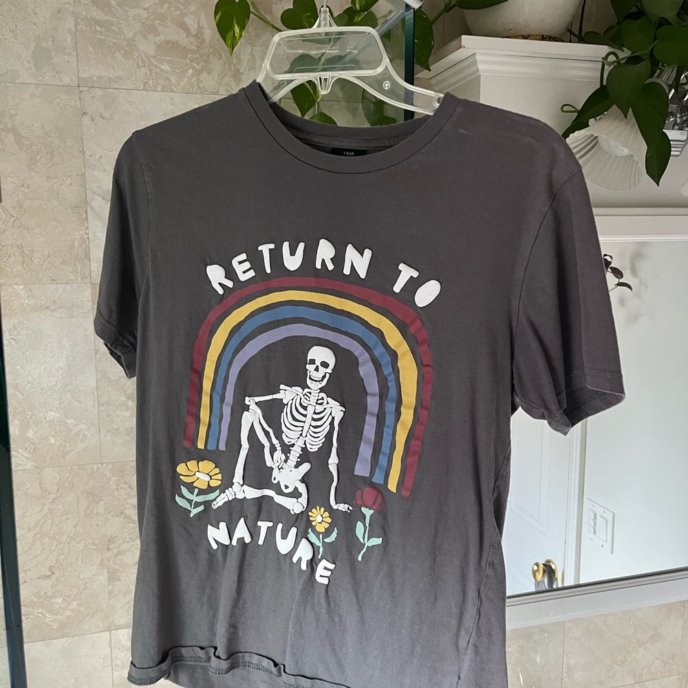 Skeleton & Rainbow shirt